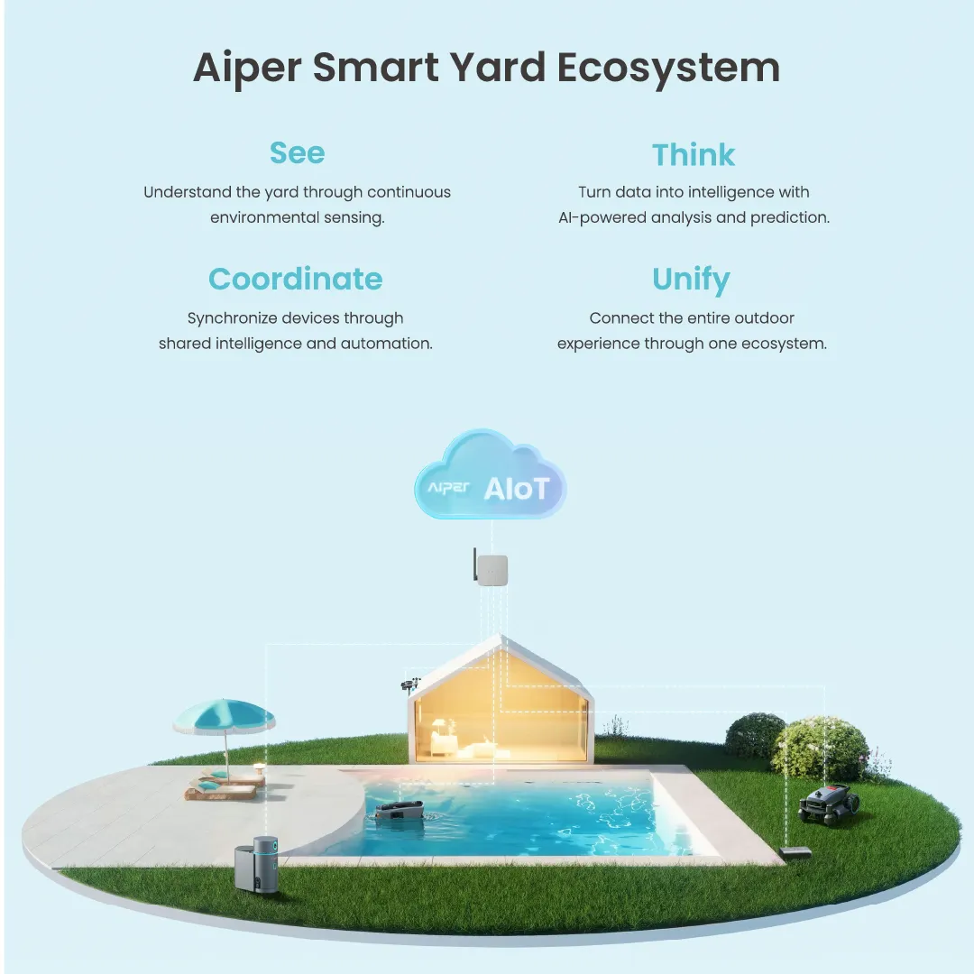 Aiper a IFA 2026: Smart Yard Ecosystem per giardino e piscina