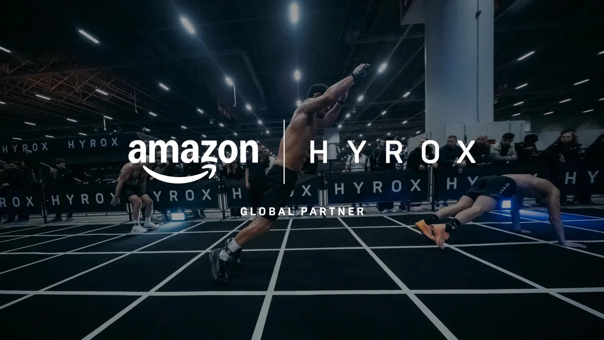 Amazon partner globale di HYROX: nuova vetrina e esperienze per atleti