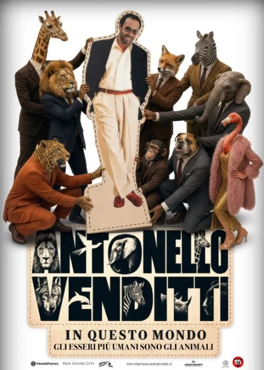 Antonello Venditti: tour 2027 'In questo mondo...' anteprima a Roma