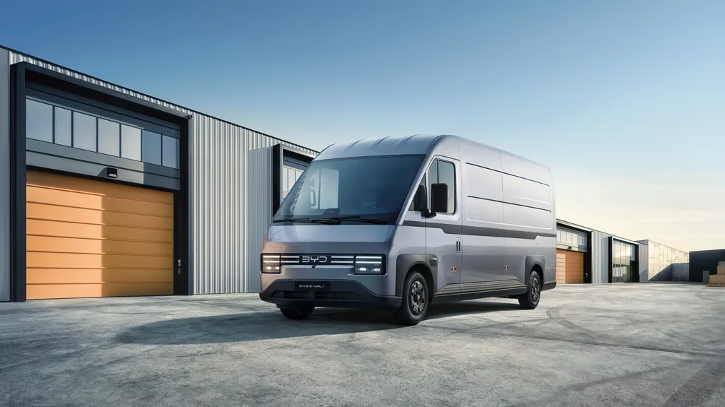 BYD E-Vali: il nuovo furgone elettrico a IAA Transportation 2026
