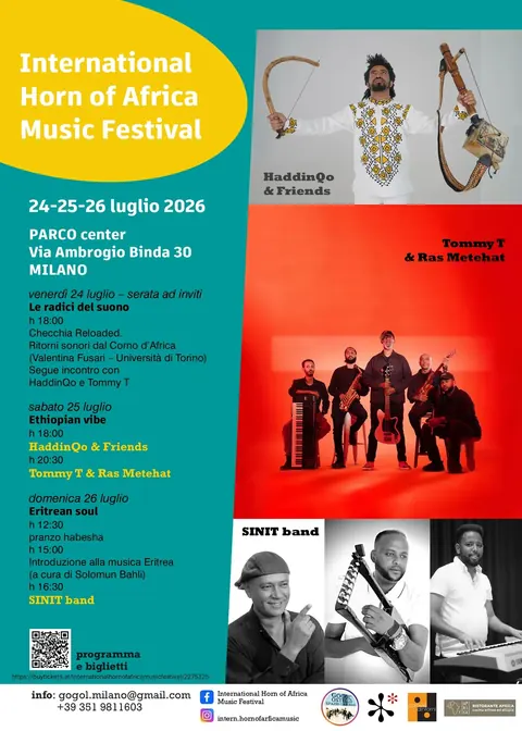Recensione Debutta a Milano l'International Horn of Africa Music Festival