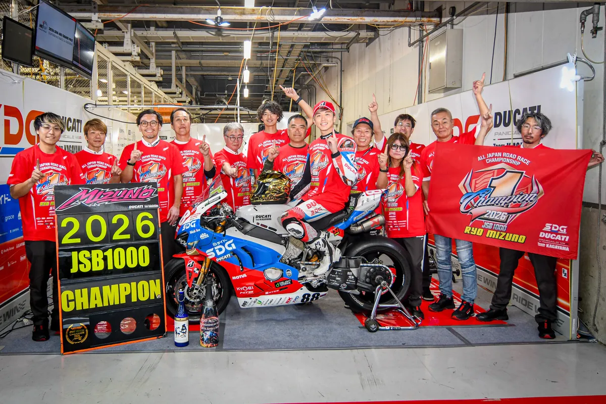 Ducati domina a Suzuka: storico titolo nell'All Japan Superbike