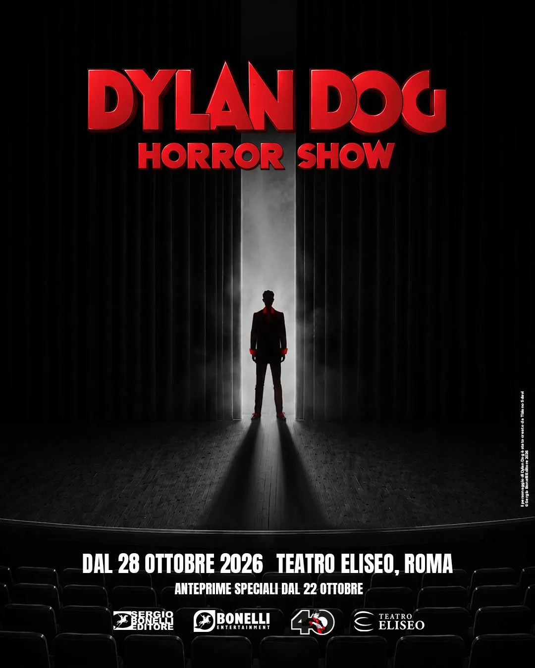 Dylan Dog Horror Show: l'Indagatore dell'Incubo debutta a teatro