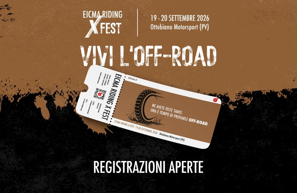 EICMA Riding X Fest: registrazioni gratuite e nuova sede Ottobiano