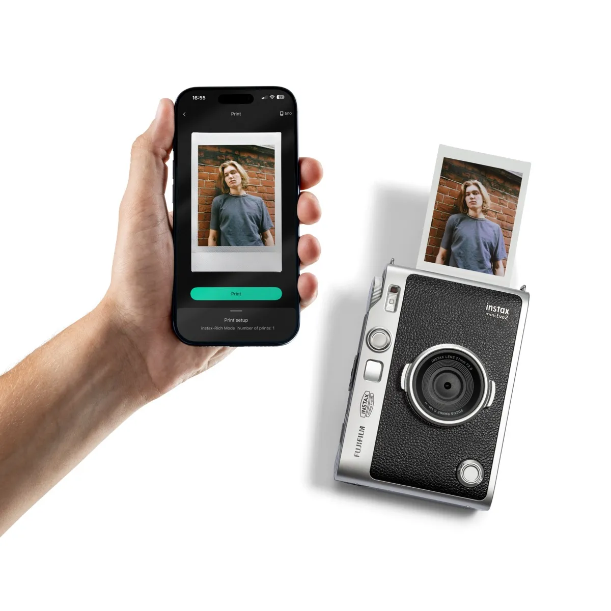 Fujifilm instax mini Evo 2: nuova fotocamera ibrida istantanea