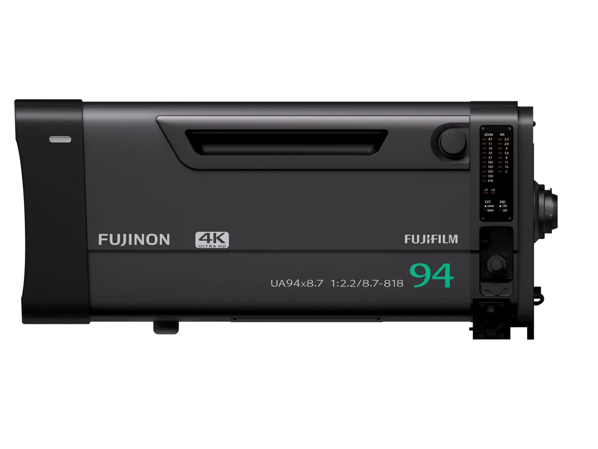 FUJINON UA94x8.7BESM: zoom broadcast 94x 4K per eventi