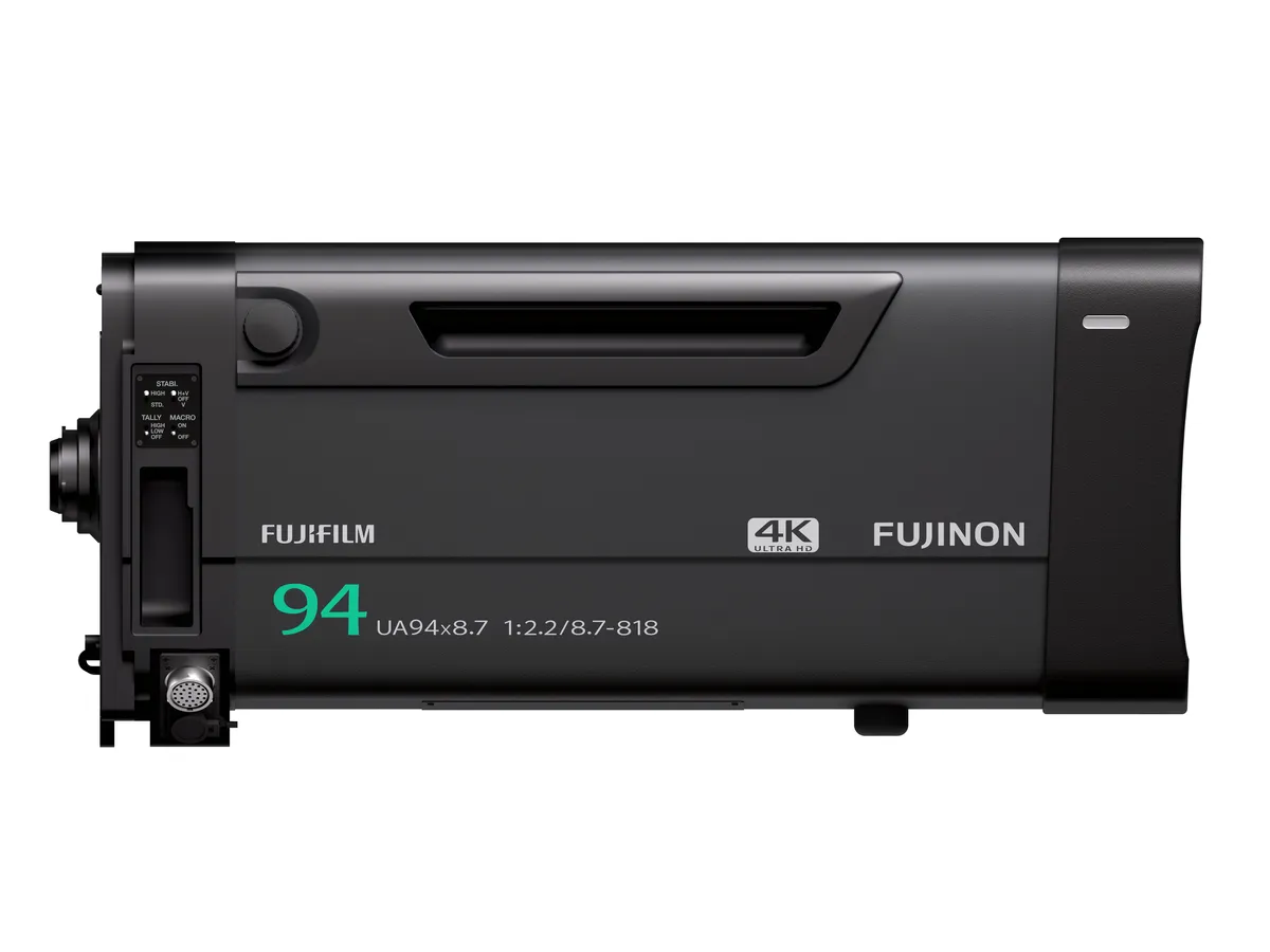 FUJINON UA94x8.7BESM: zoom broadcast 94x 4K per eventi