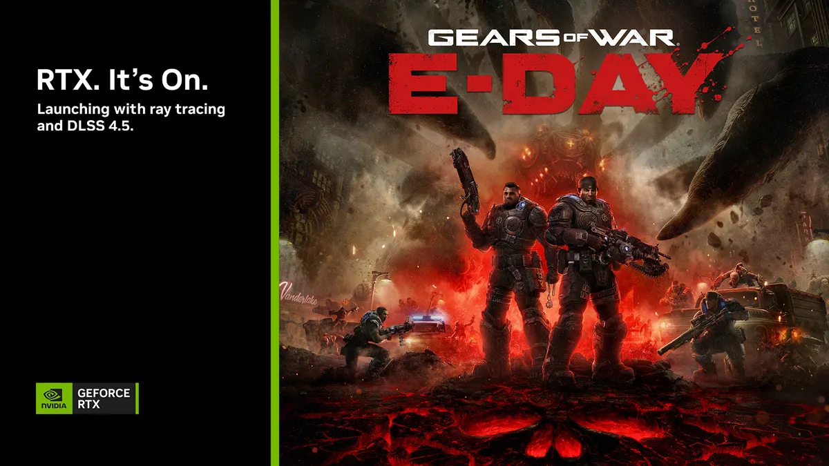 Gears of War: E-Day in arrivo il 6 ottobre con DLSS 4.5 e ray tracing