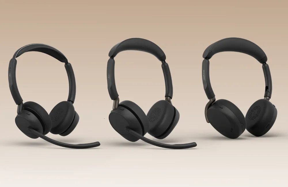 Jabra Evolve3: cuffie per il lavoro moderno che si adattano a ogni stile