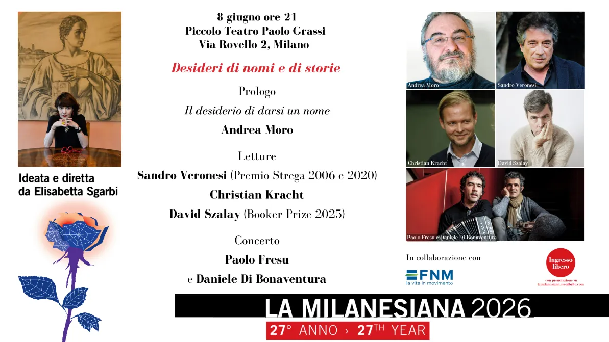 La Milanesiana 2026: Imperdibili Incontri tra Letteratura e Musica