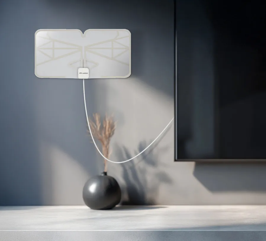 Meliconi FLEXI: la nuova antenna TV ultra slim per DVB-T2 e viaggi