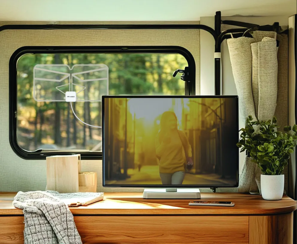 Meliconi FLEXI: la nuova antenna TV ultra slim per DVB-T2 e viaggi