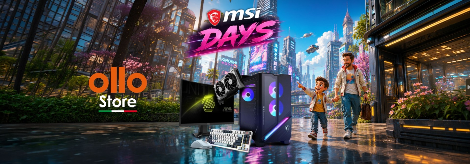 MSI DAYS con Ollo Store: Offerte Imperdibili per Appassionati