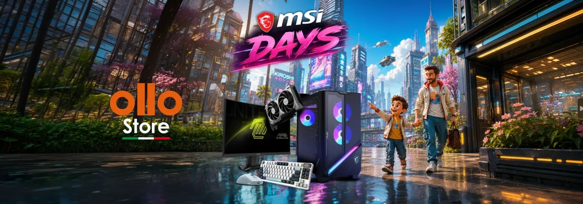 MSI DAYS con Ollo Store: Offerte Imperdibili per Appassionati