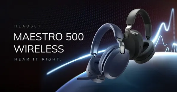 MSI MAESTRO 500 WIRELESS: cuffie versatili per lavoro e intrattenimento