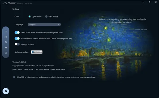 MSI Prestige 14 Flip AI+ Vincent van Gogh: aperti i preordini