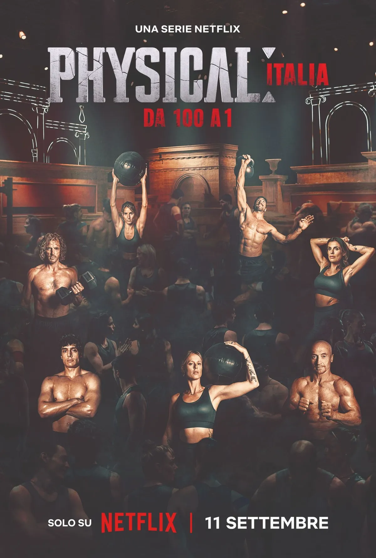 Netflix svela Physical Italia: da 100 a 1, poster e cast