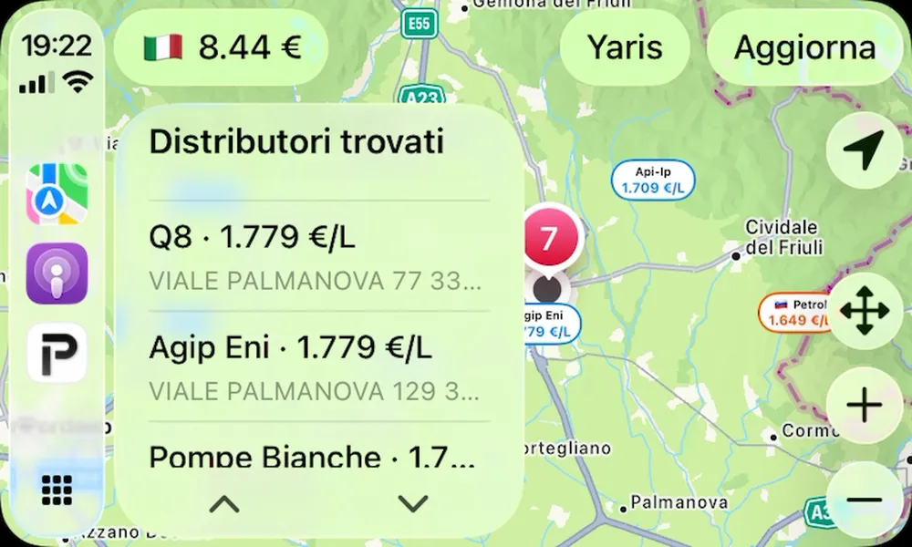 PienoFVG su App Store: conviene fare rifornimento in Slovenia?
