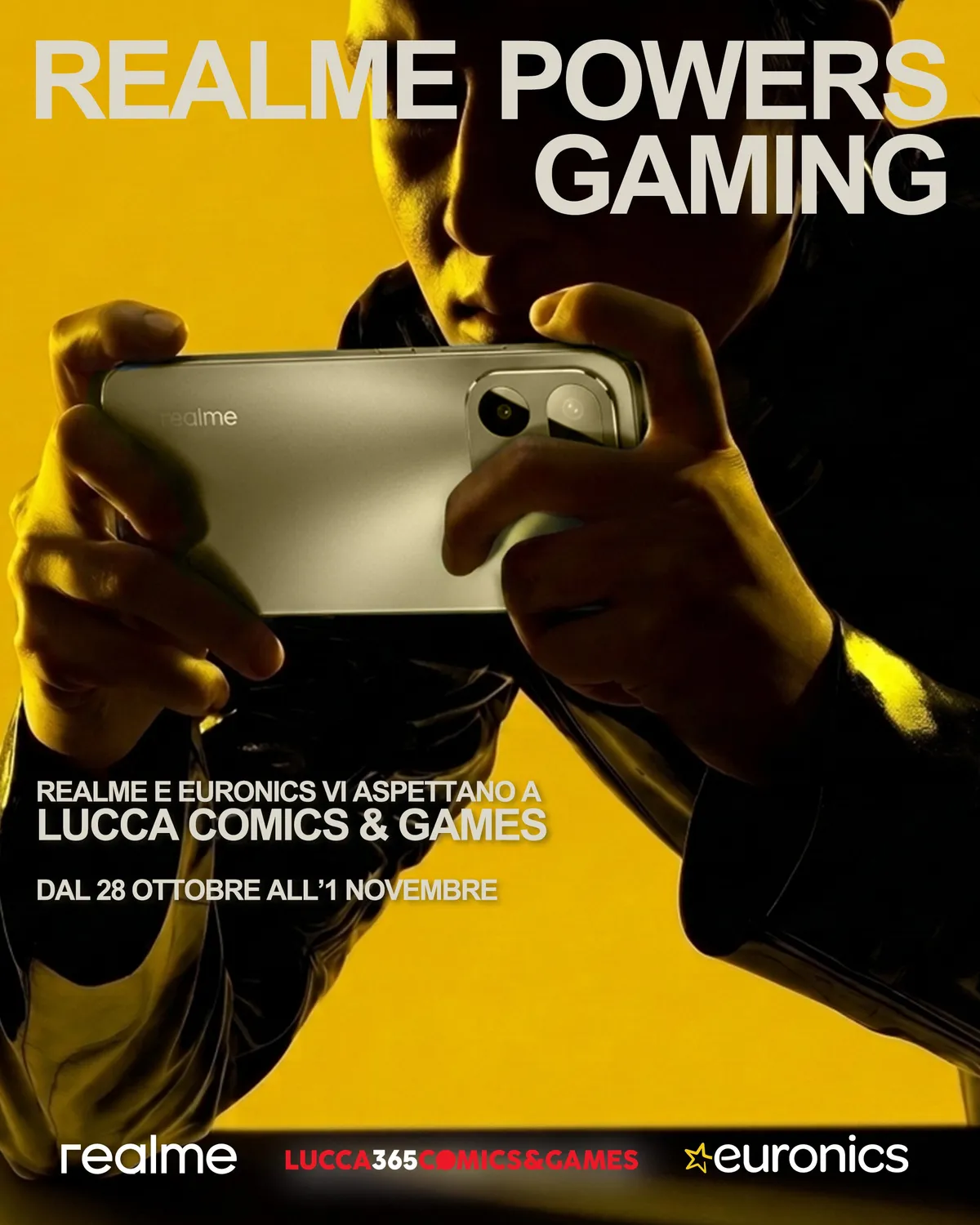 realme a Lucca Comics & Games 2026: gaming, sfide e creator