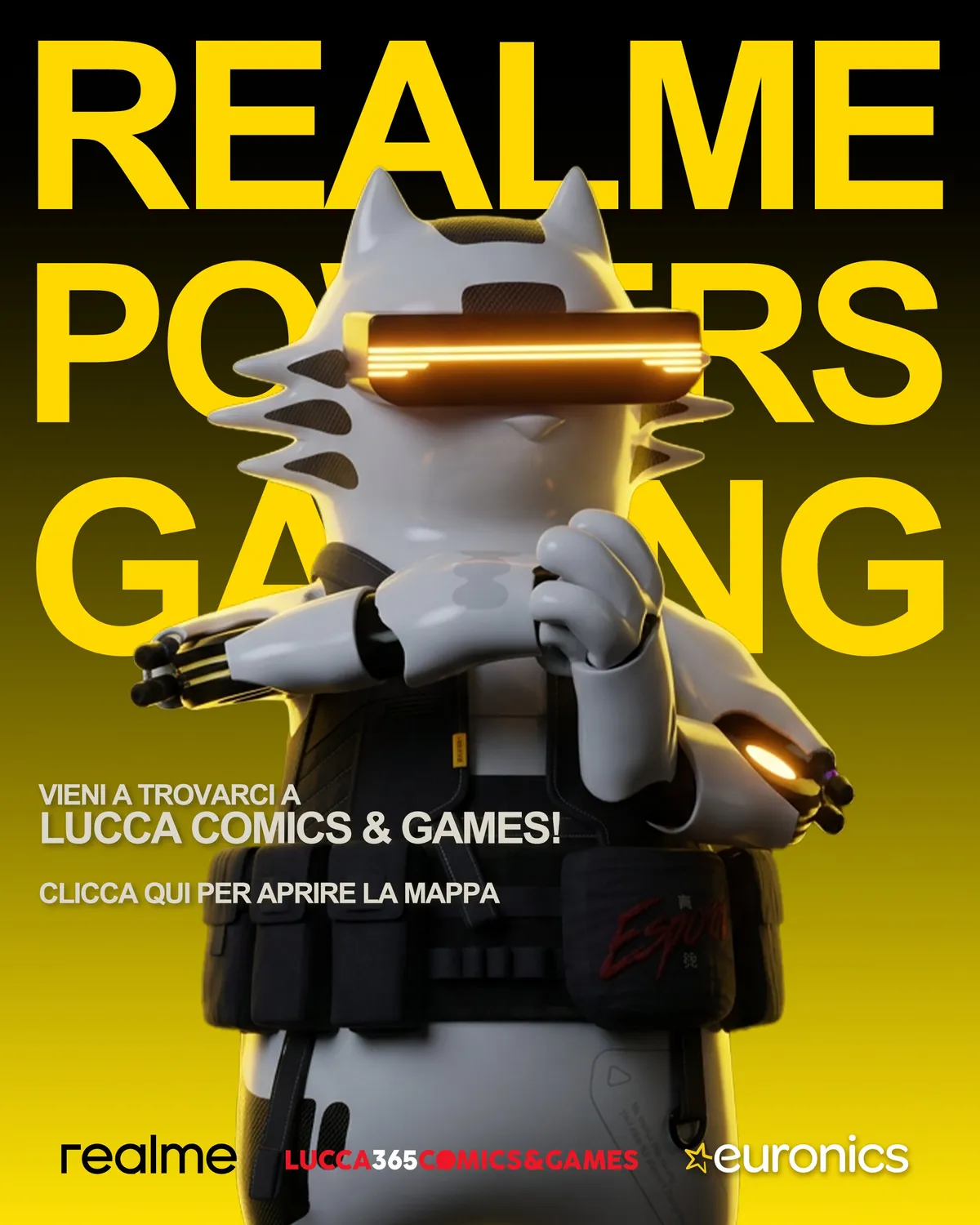 realme a Lucca Comics & Games 2026: gaming, sfide e creator