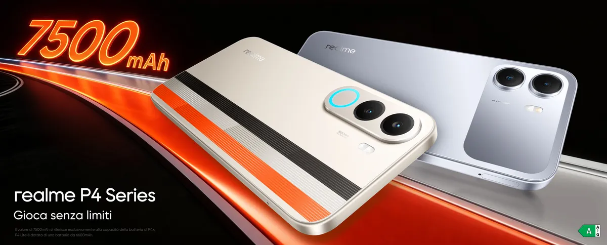 realme P4 Series: Novità per gaming e autonomia da 129,99 euro
