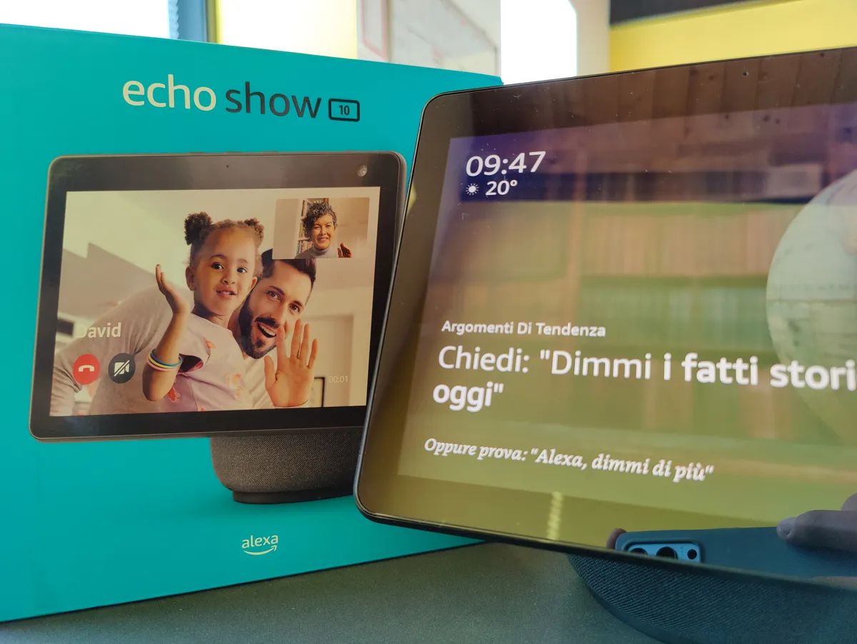 Recensione Recensione Amazon Echo Show 10 (3ª Gen): L'Assistente che Ti Segue