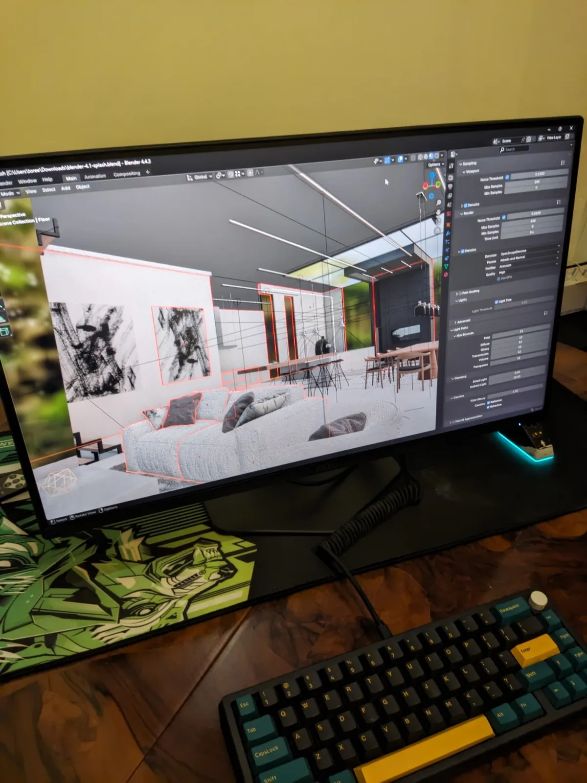Recensione Recensione AOC 25G4SXU: monitor da gaming Fast IPS a 310 Hz