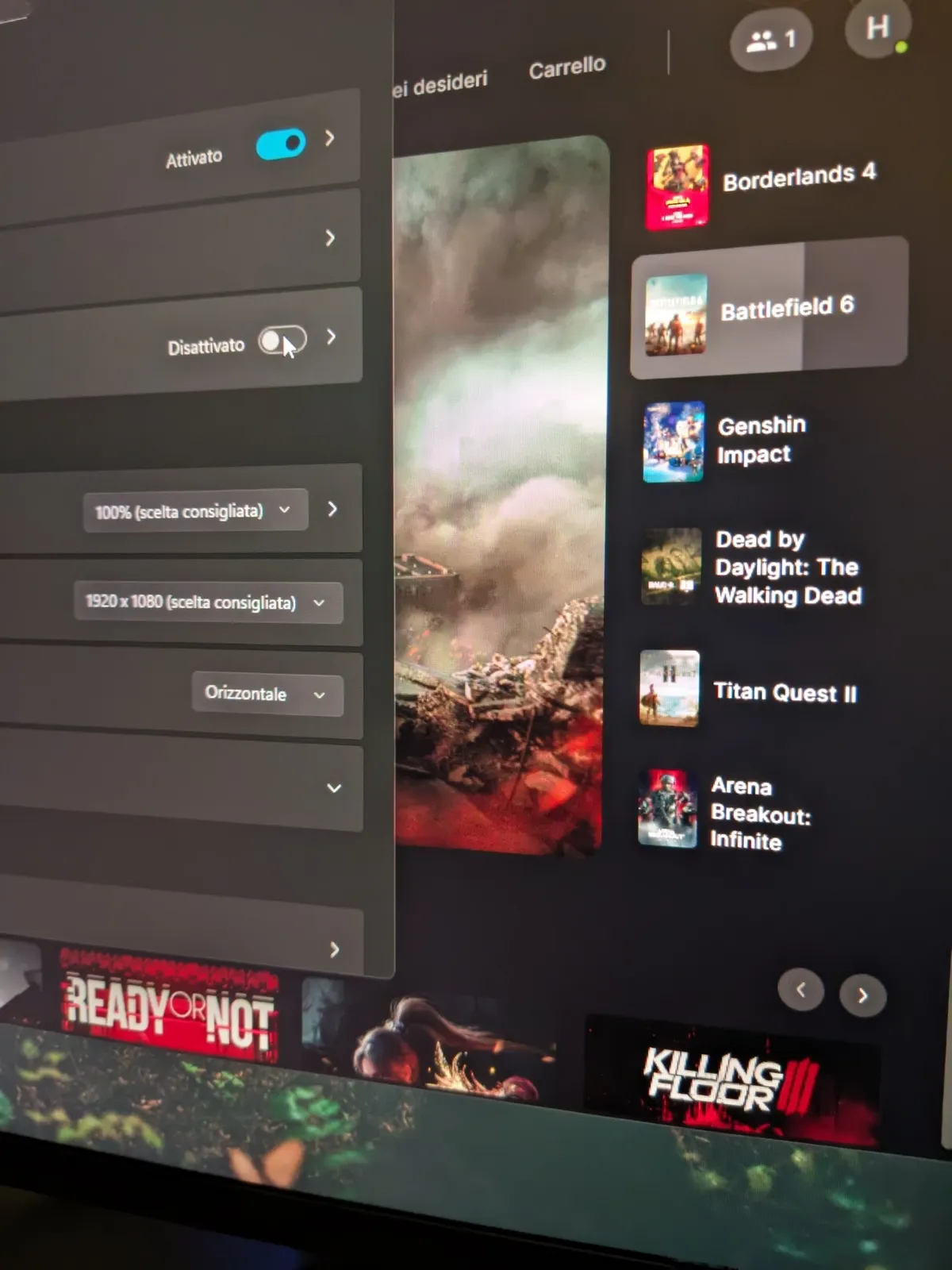 Recensione Recensione AOC 25G4SXU: monitor da gaming Fast IPS a 310 Hz