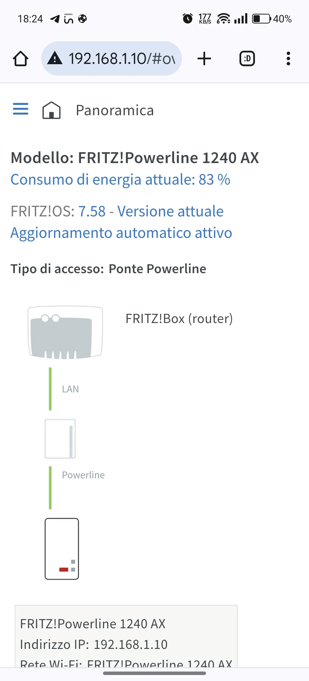Recensione Recensione AVM FRITZ!Powerline 1240 AX: Wi-Fi 6 e rete elettrica