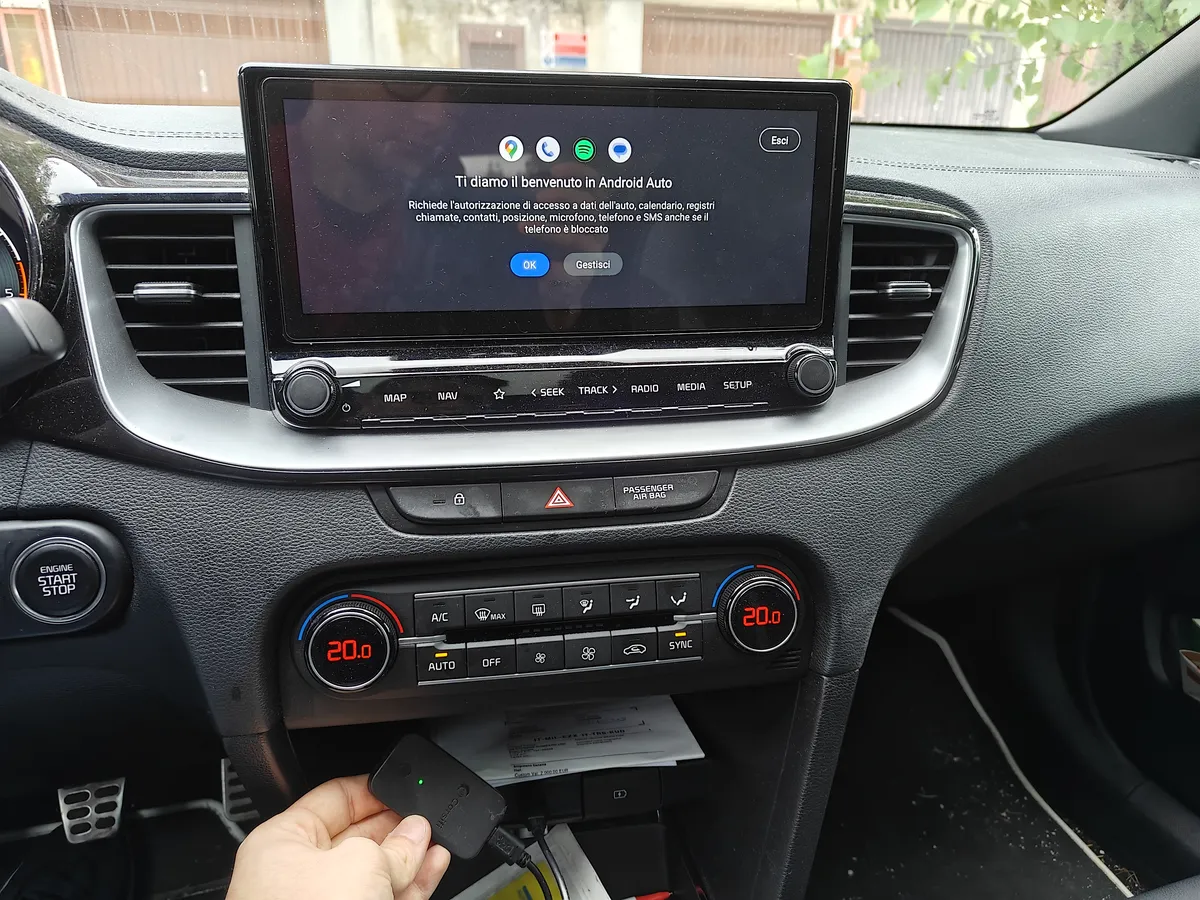 Recensione Recensione Carsifi: Android Auto Wireless senza cavi ed efficace