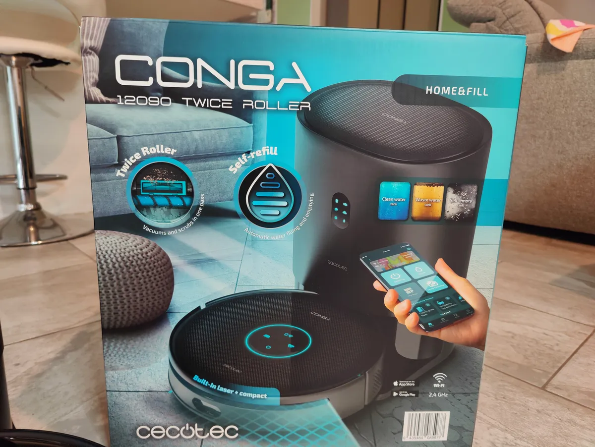 Cecotec Conga 12090: il robot aspirapolvere con base autosvuotante e prestazioni elevate