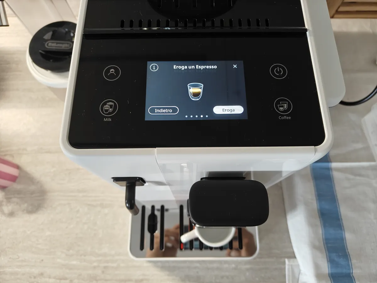 Recensione De'Longhi Rivelia: rivoluzionario Bean Switch in Arctic White