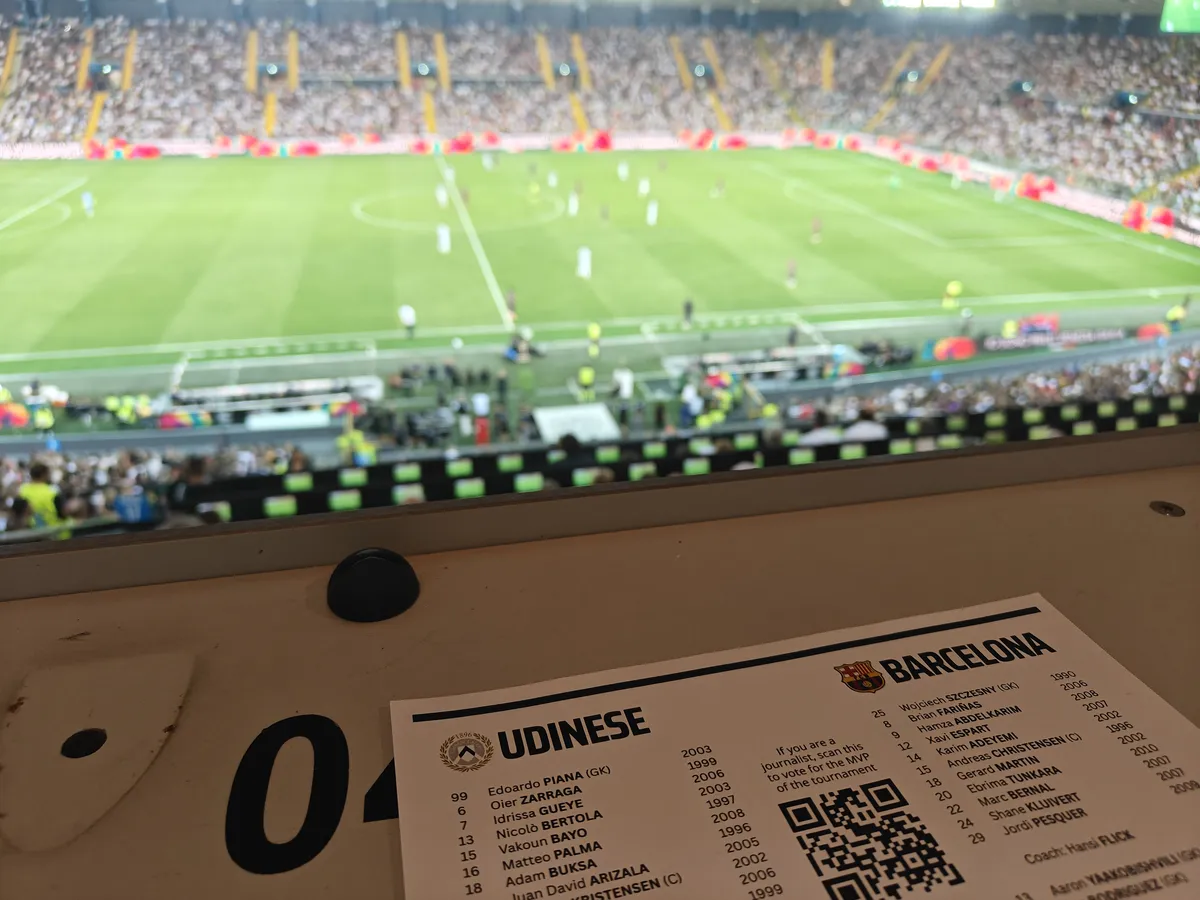 FVG Cup a Udine: Udinese batte Barça e Forest, notte europea