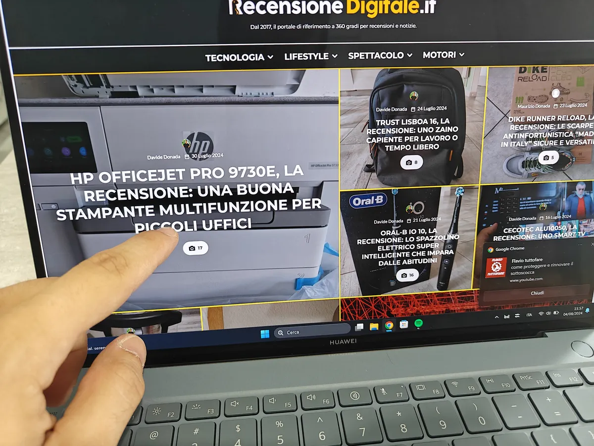 Recensione Recensione Huawei MateBook X Pro 2024: il re degli ultrabook leggerissimi