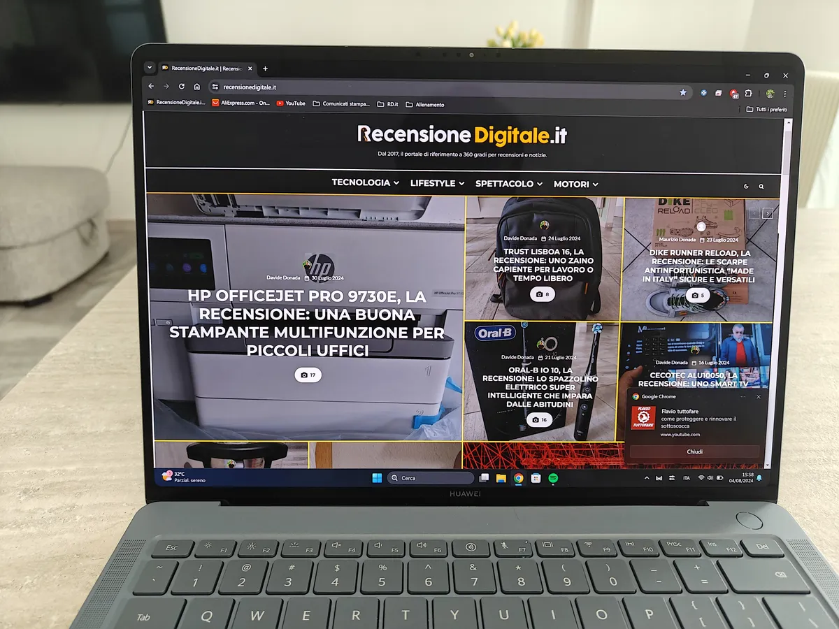 Recensione Recensione Huawei MateBook X Pro 2024: il re degli ultrabook leggerissimi
