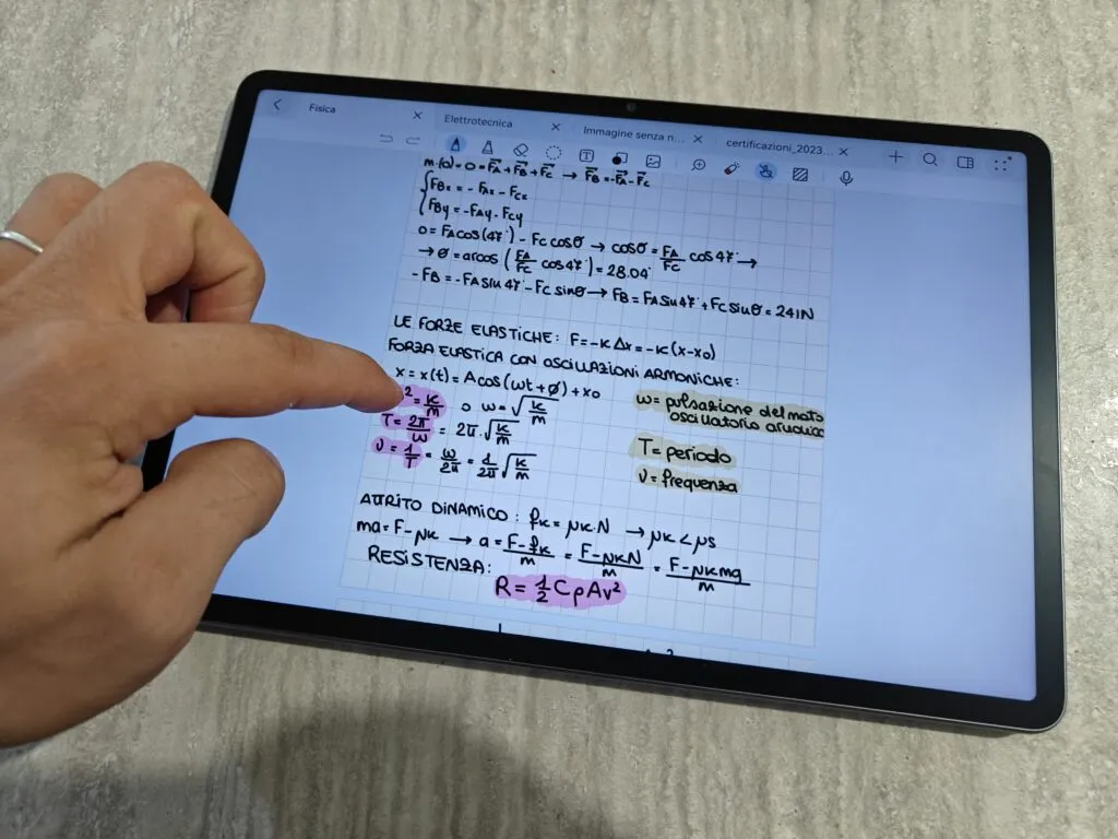 Recensione Recensione Huawei MatePad 11.5S PaperMatte: Tablet effetto carta
