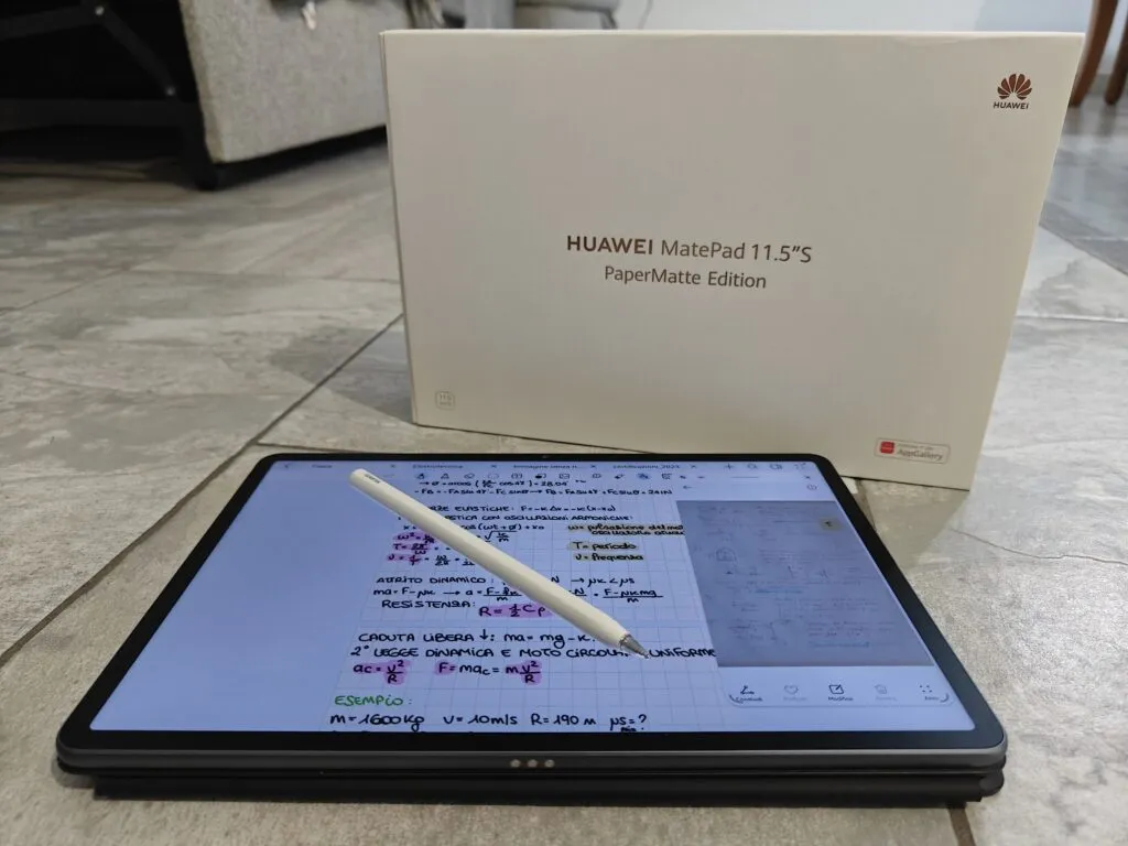 Recensione Recensione Huawei MatePad 11.5S PaperMatte: Tablet effetto carta
