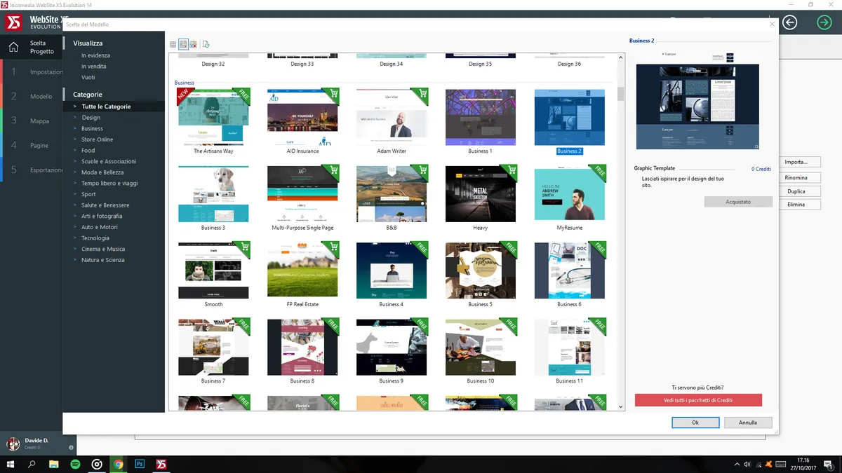 Recensione Recensione WebSite X5 Evolution 14: creare siti web facili