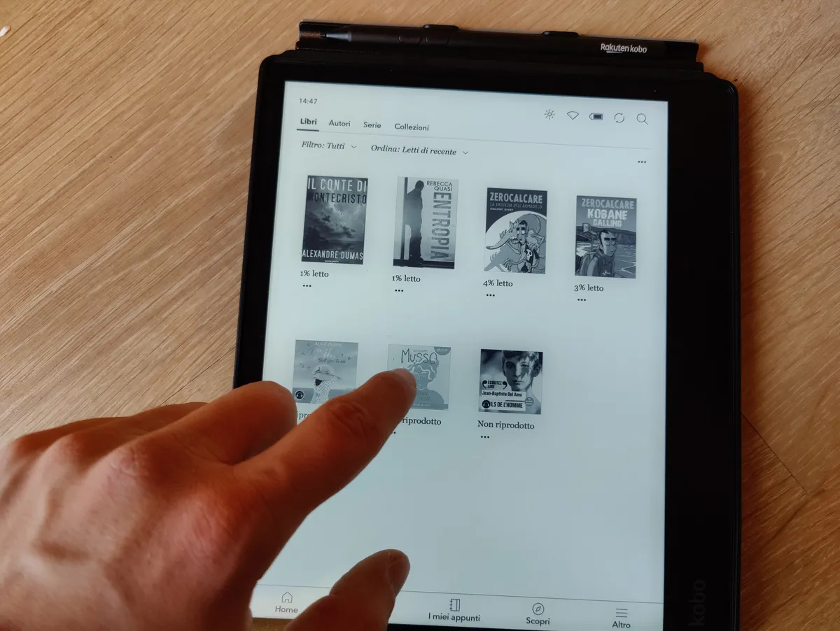 Recensione Recensione Kobo Elipsa: eReader da 10,3 con Kobo Stylus