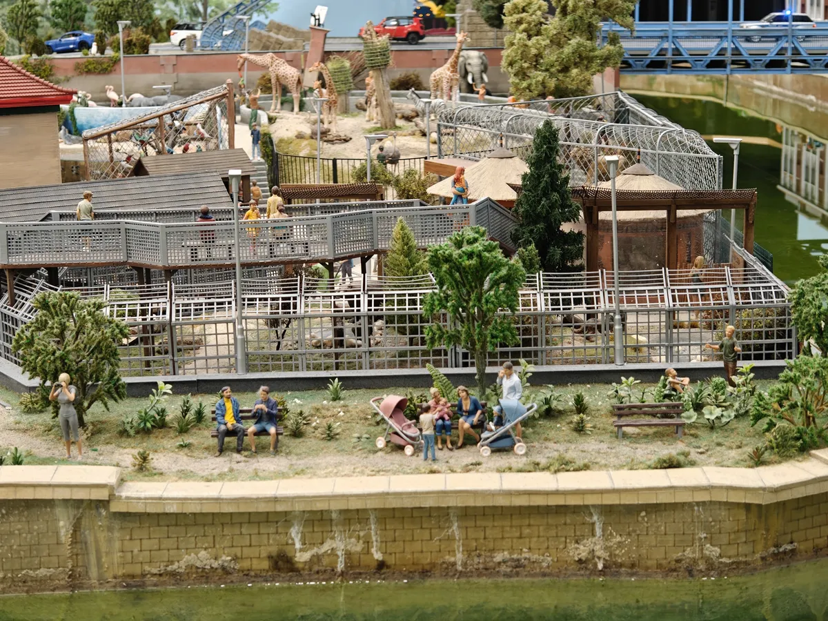 Dettagli architettonici in miniatura