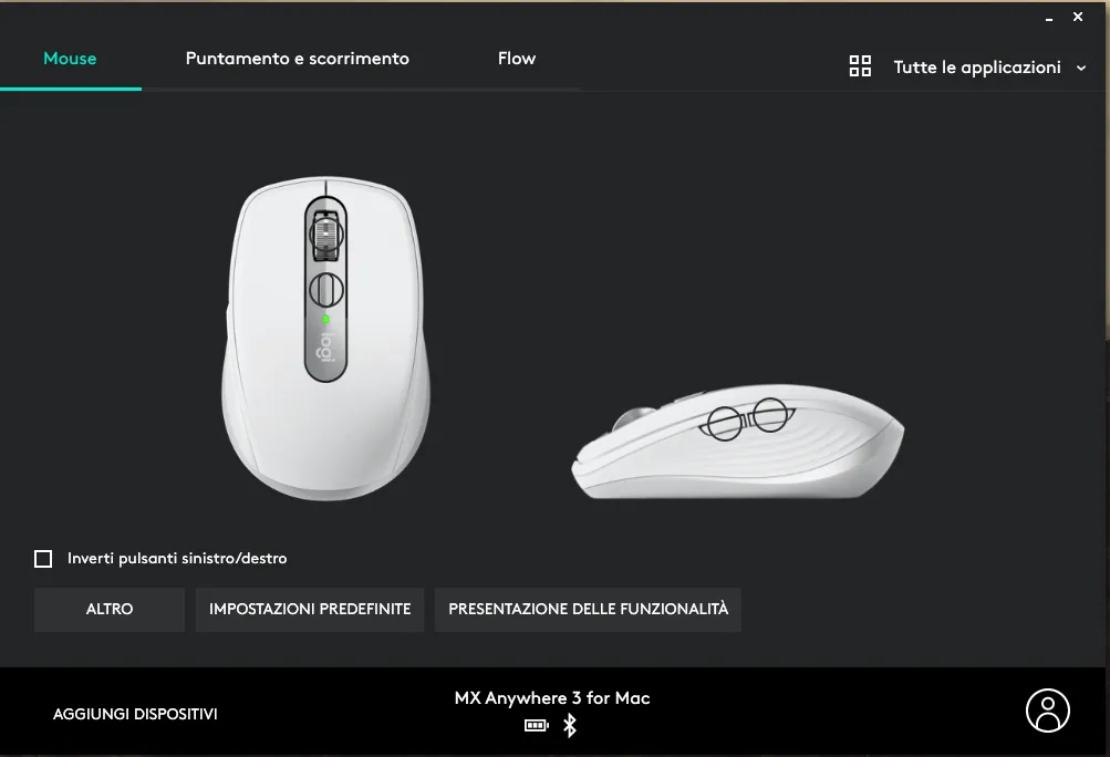 Recensione Recensione Logitech MX Anywhere 3 per Mac: Mouse Portatile al Top