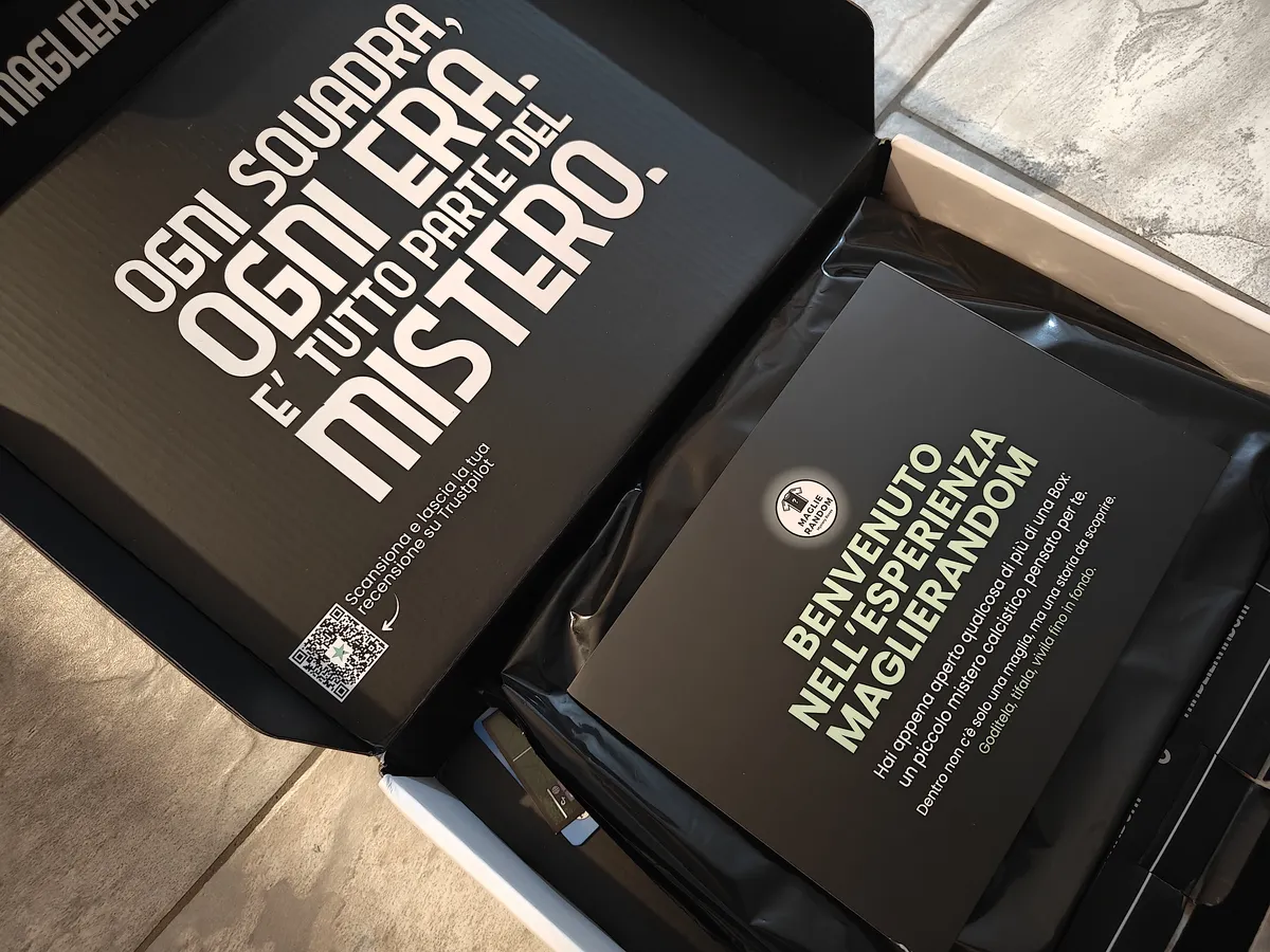 Recensione MaglieRandom: mystery box calcio con maglie ufficiali