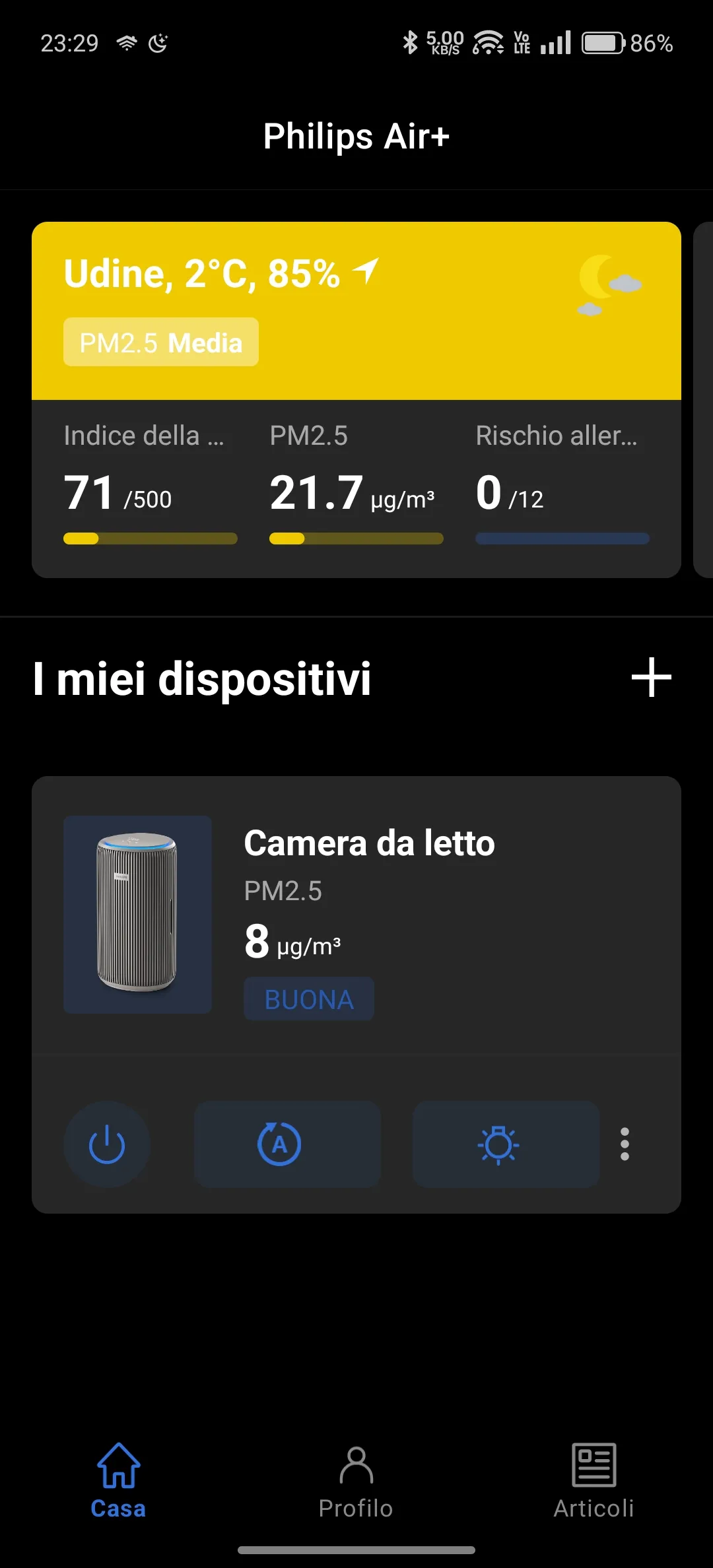 Recensione Recensione Philips PureProtect 3200 Series: aria pulita e design