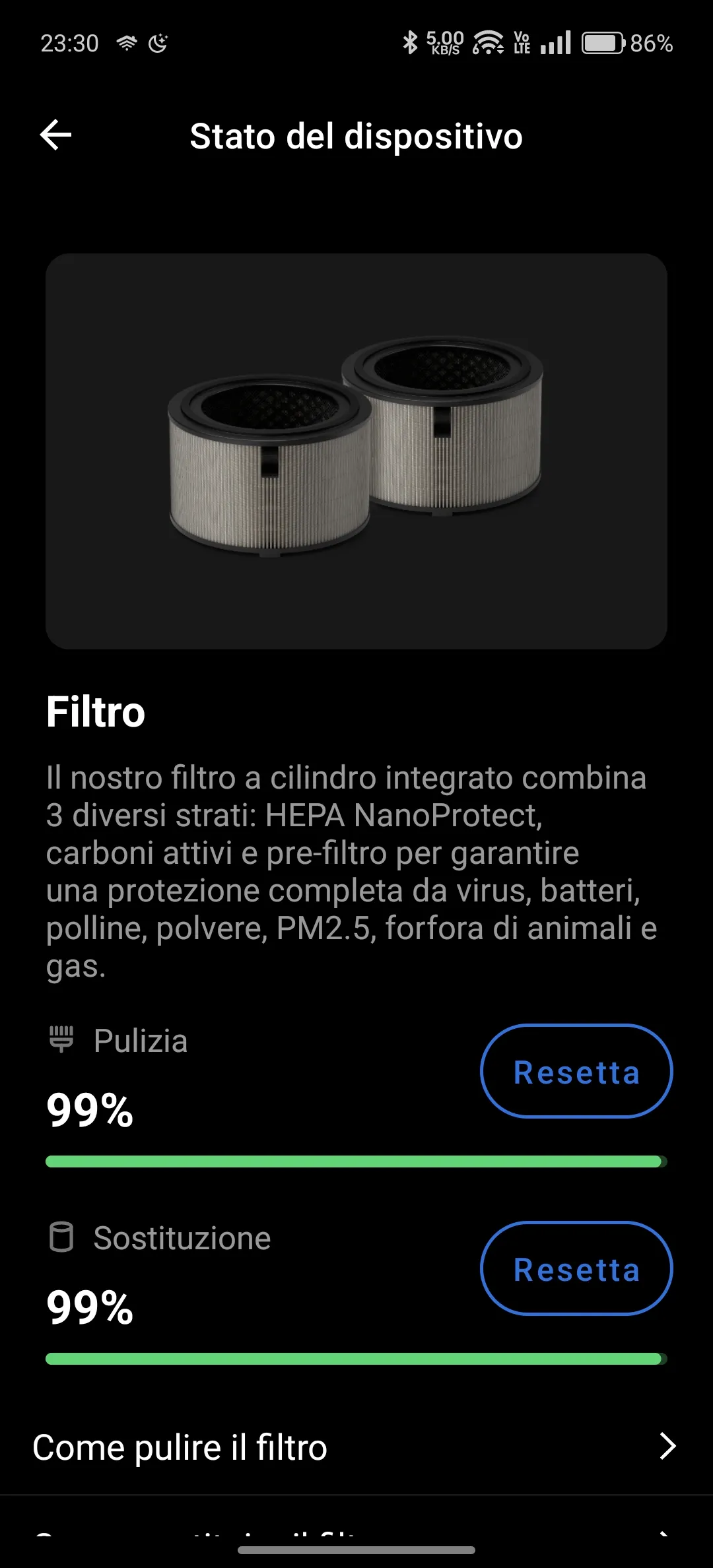 Recensione Recensione Philips PureProtect 3200 Series: aria pulita e design