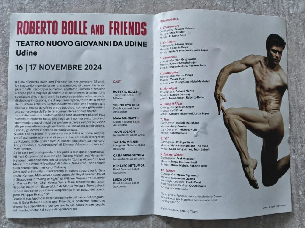 Recensione Recensione Roberto Bolle and Friends: la magia del Gala a Udine