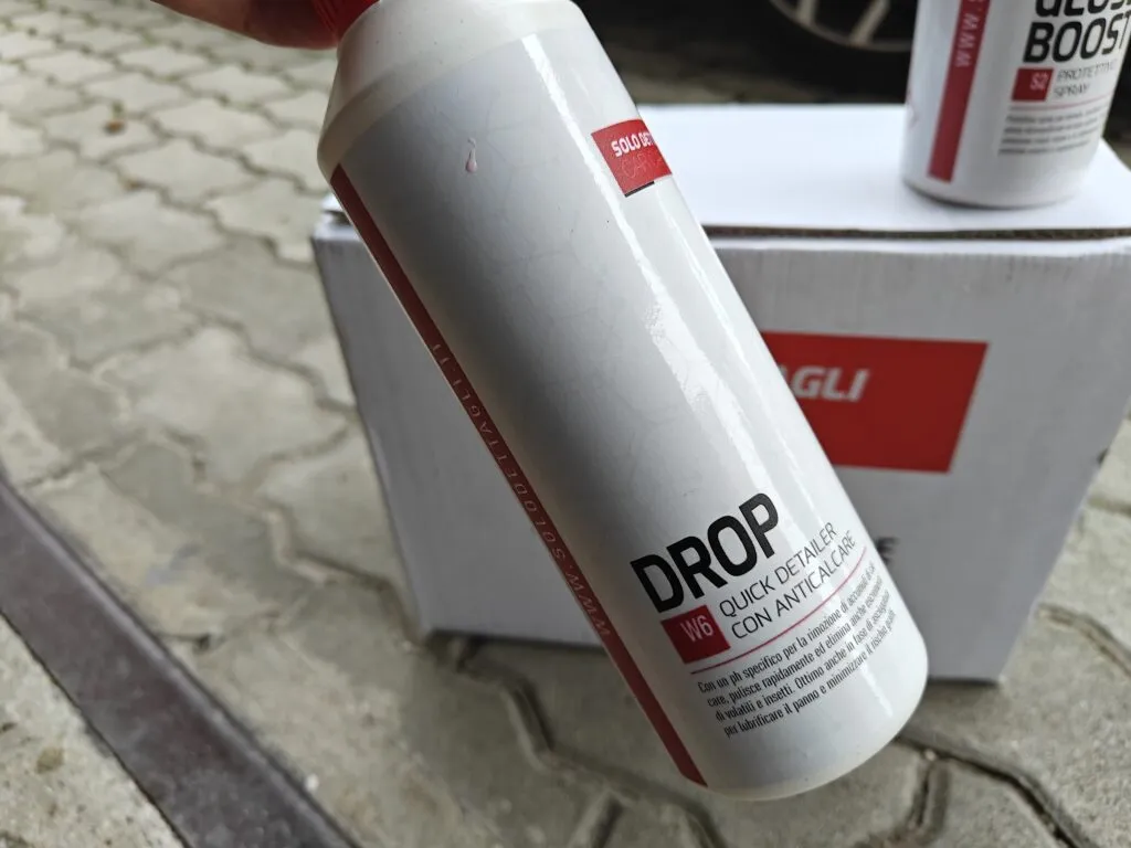 Recensione Recensione SD Drop Quick Detailer: lo spray anticalcare per auto