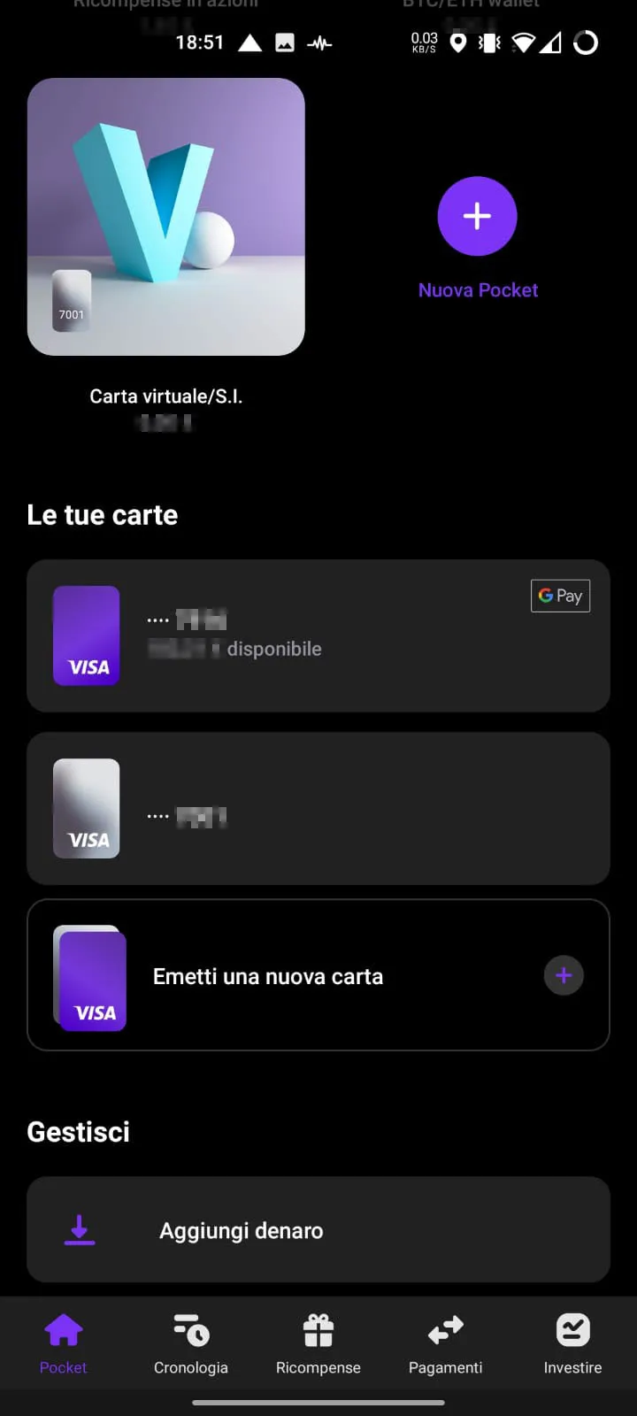 Recensione Recensione Vivid Money: Il Conto Smart con Cashback e Crypto