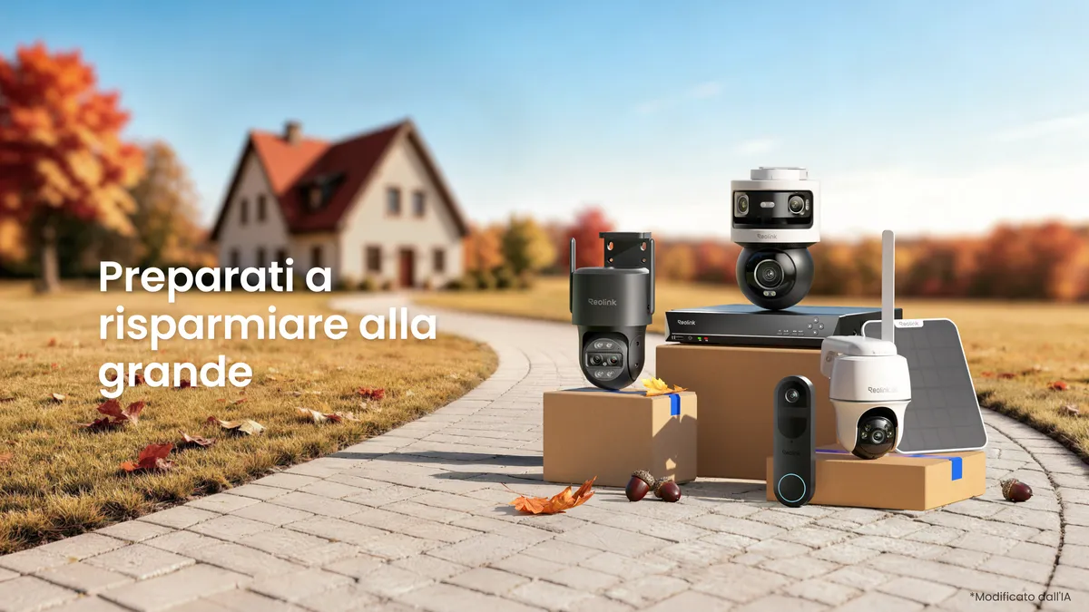 Reolink lancia le offerte Prime Big Deal Day 2026: sconti fino al 30%