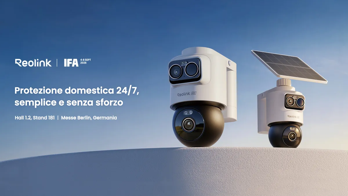 Reolink OMVI 2i Ultra e ReoNeura™: sicurezza smart a IFA 2026