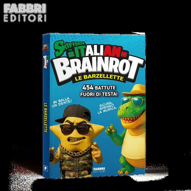 Skifidol Italian Brainrot: 454 barzellette surreali in edicola